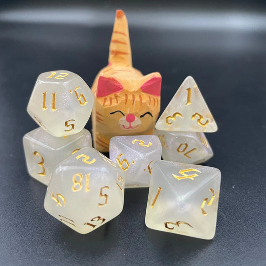 Angel Fantasy Tabletop RPG Dice Set