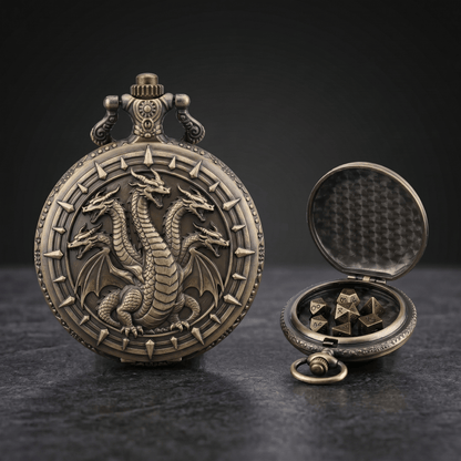 Hydra Pocket Watch Dice Set