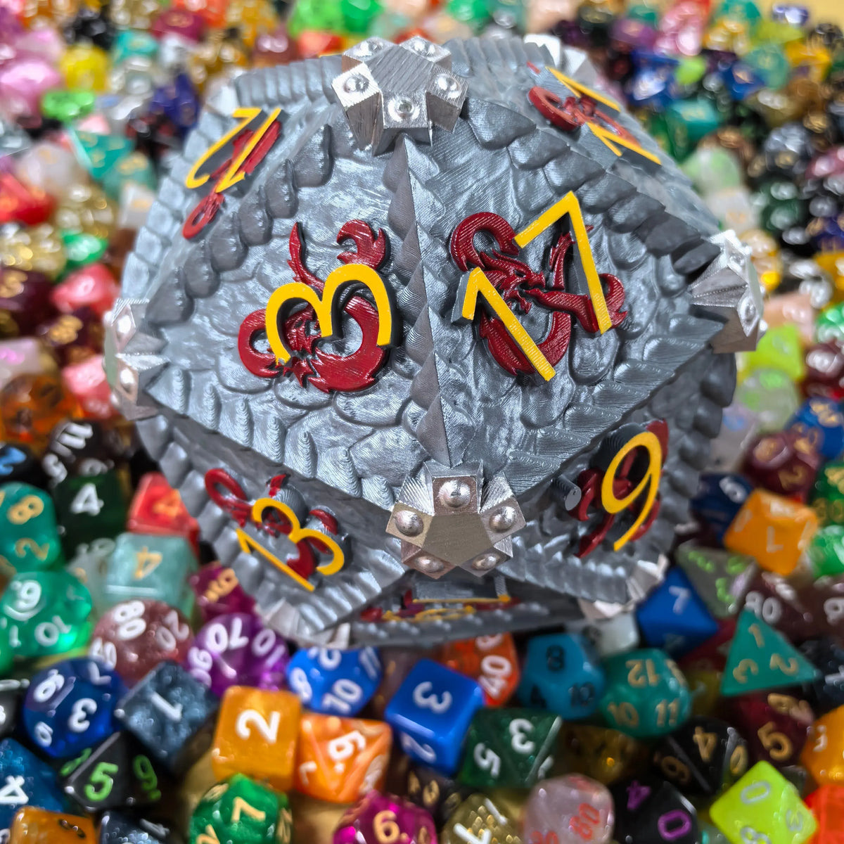 D20 Dice/Popcorn Bucket