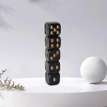 Black Skull Balance Dice