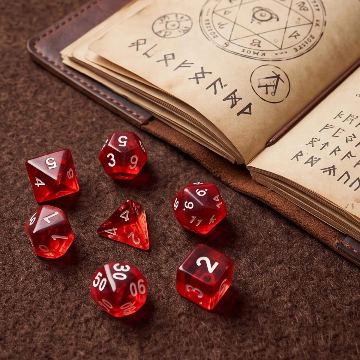 Red Dice Set
