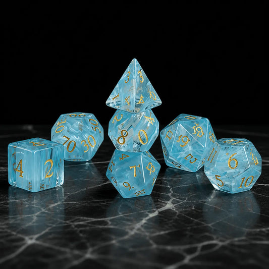 Skybound Oracle - Gemstone Dice Set