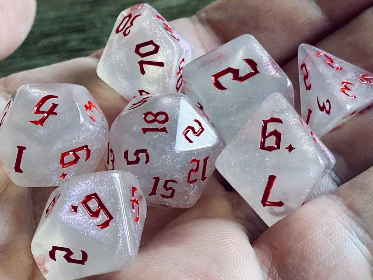 Vampire Fantasy Tabletop RPG Dice Set