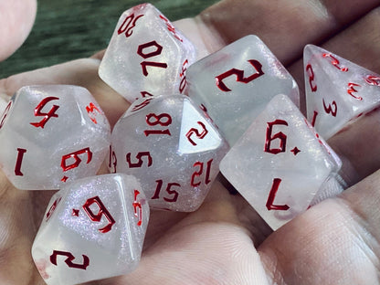 Vampire Fantasy Tabletop RPG Dice Set