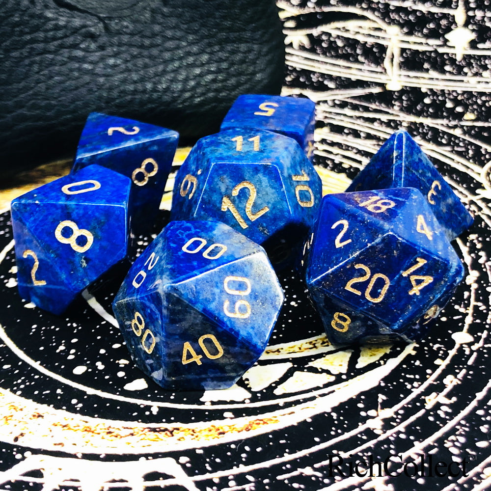 Blue Dice Set