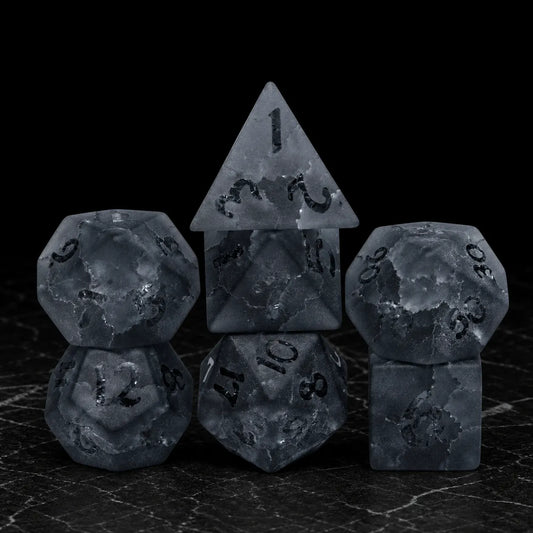 Ashen Rift - Gemstone Dice Set