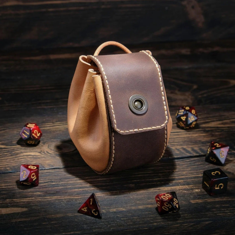 Fantasy Tabletop RPG Dice Bag (Give away a random dice set)