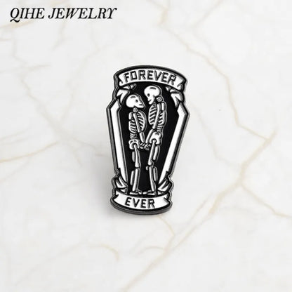 Skull Enamel Pin
