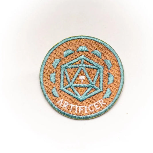 ARTIFICER - Fantasy Tabletop RPG Inspired Scout/Achievement Iron On Patch