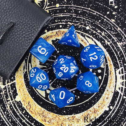 Blue Dice Set