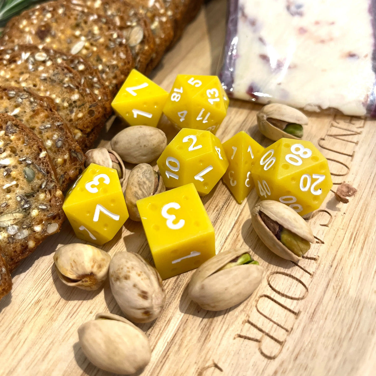 Cheese Dice Set