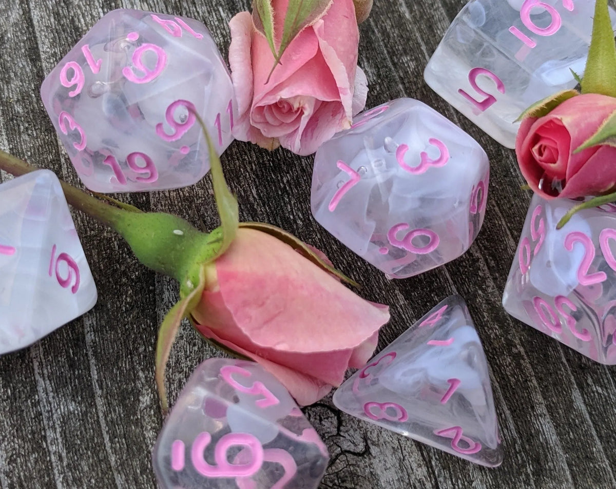 Rosemance Fantasy Tabletop RPG Dice Set