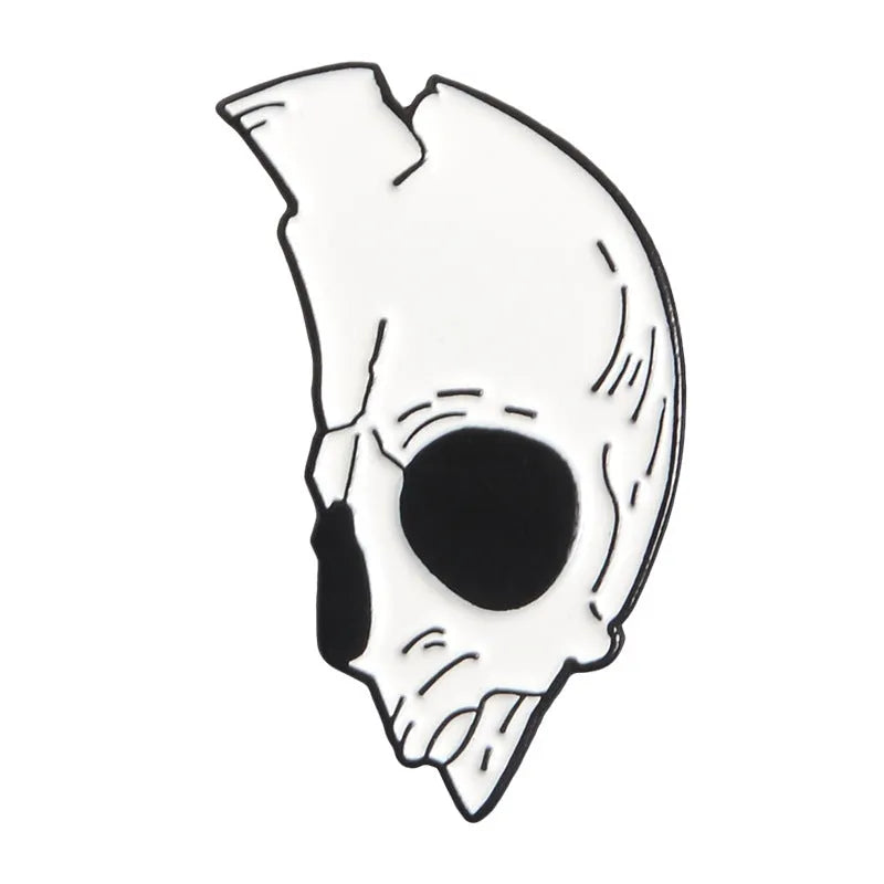 Skull Enamel Pin