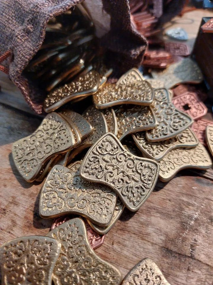 Fantasy Tabletop RPG Coins