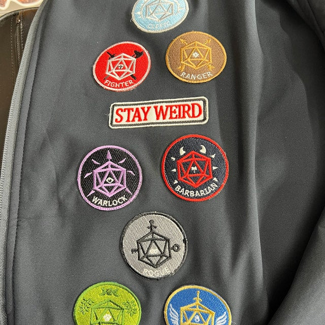 RANGER - Fantasy Tabletop RPG Inspired Scout/Achievement Iron On Patch