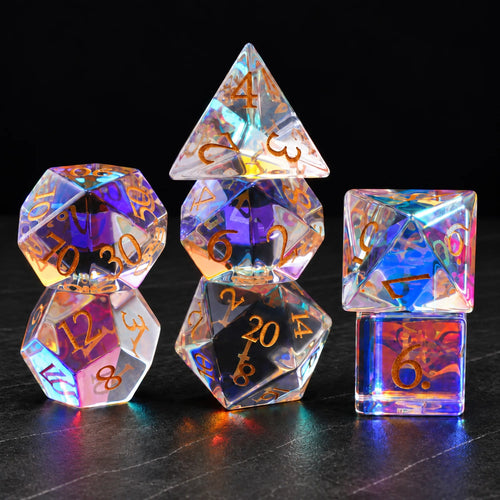 Prismatic Veil - Gemstone Dice