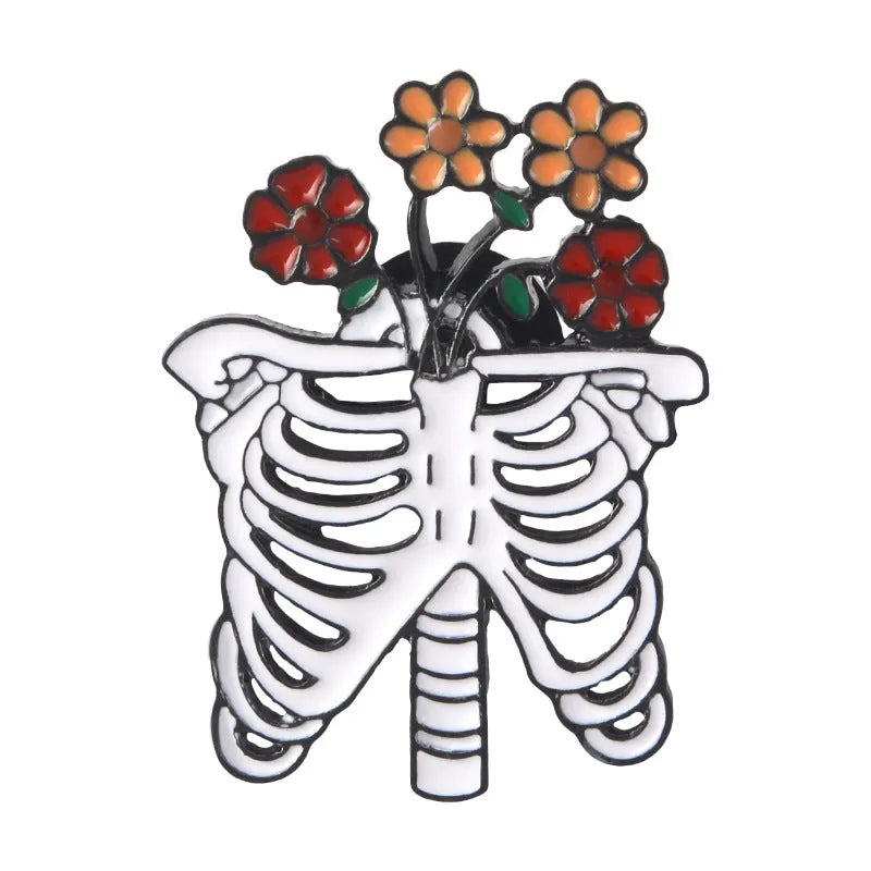 Skull Enamel Pin
