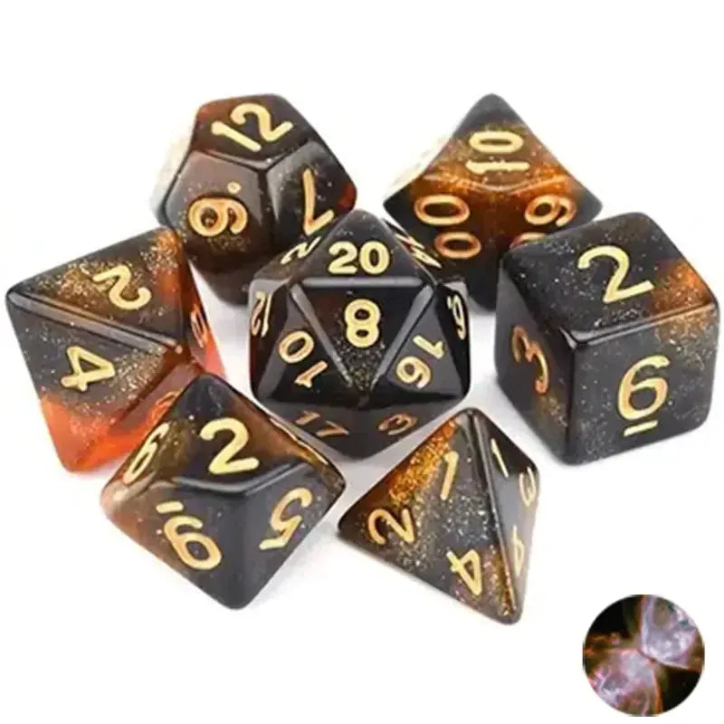 Cat Claws Fantasy Tabletop RPG Dice Set