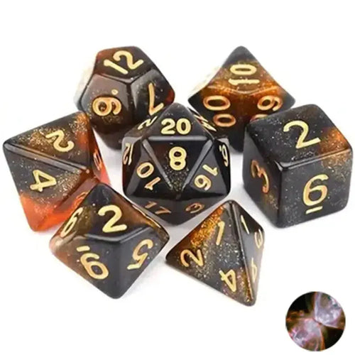 Cat Claws Fantasy Tabletop RPG Dice Set