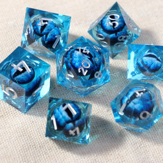 Frost Dragon Eye Sharp Edge Dice