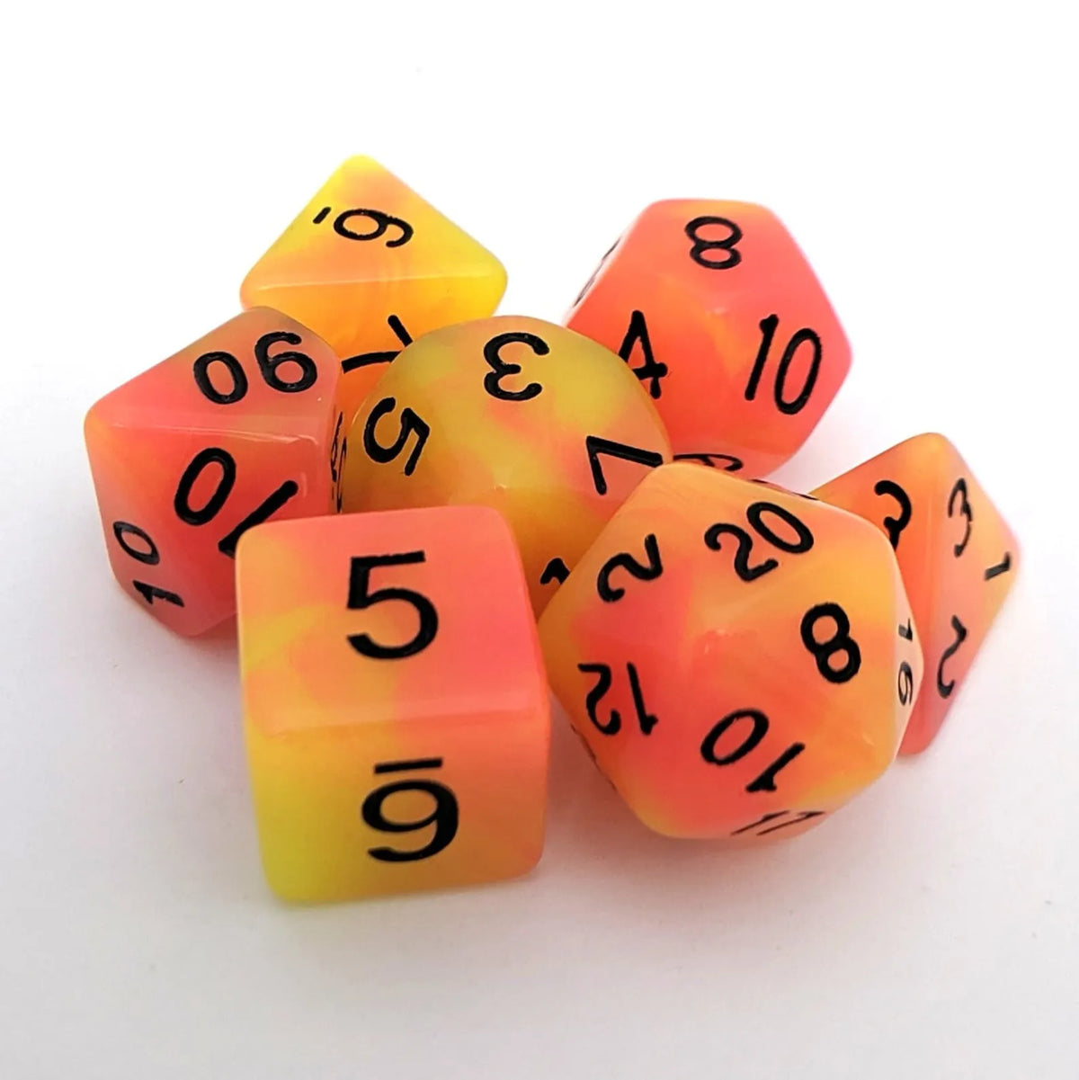 Luminous Night - Glow in The Dark Dice Set