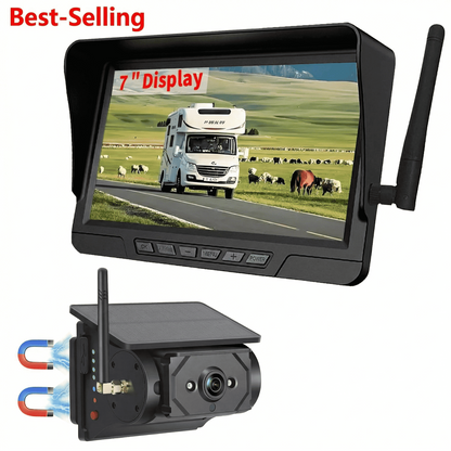 Zenilom Magnetic Solar Wireless Backup Camera