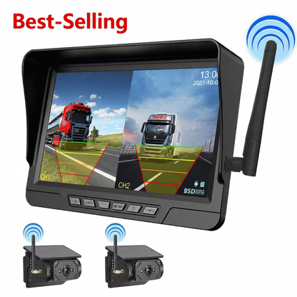 Zenilom Magnetic Solar Wireless Backup Camera