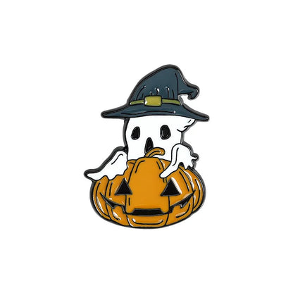 Halloween skull pin