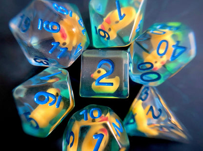 Ducky Fantasy Tabletop RPG Dice Set