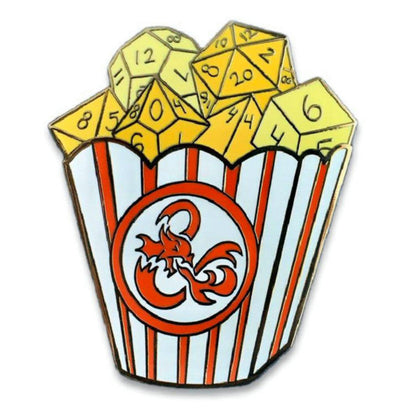 Fantasy Tabletop RPG Popcorn Pin