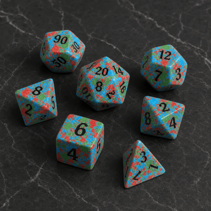 Chaos Carnival - Gemstone Dice Set