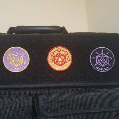 MONK - Fantasy Tabletop RPG Inspired Scout/Achievement Iron On Patch