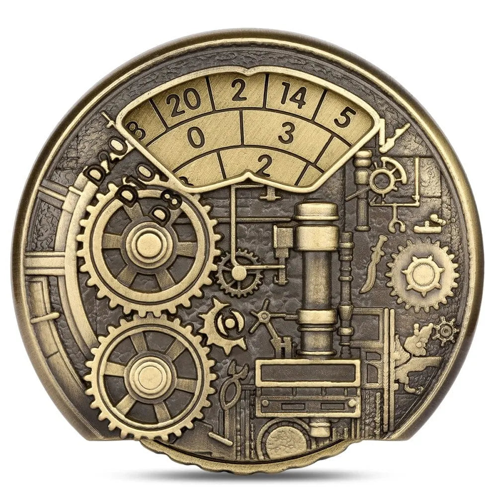 Steampunk Gear Dice Spinner