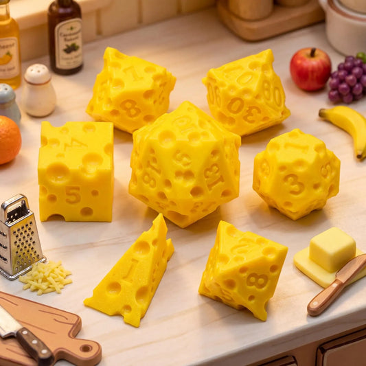 Cheese Dice Set