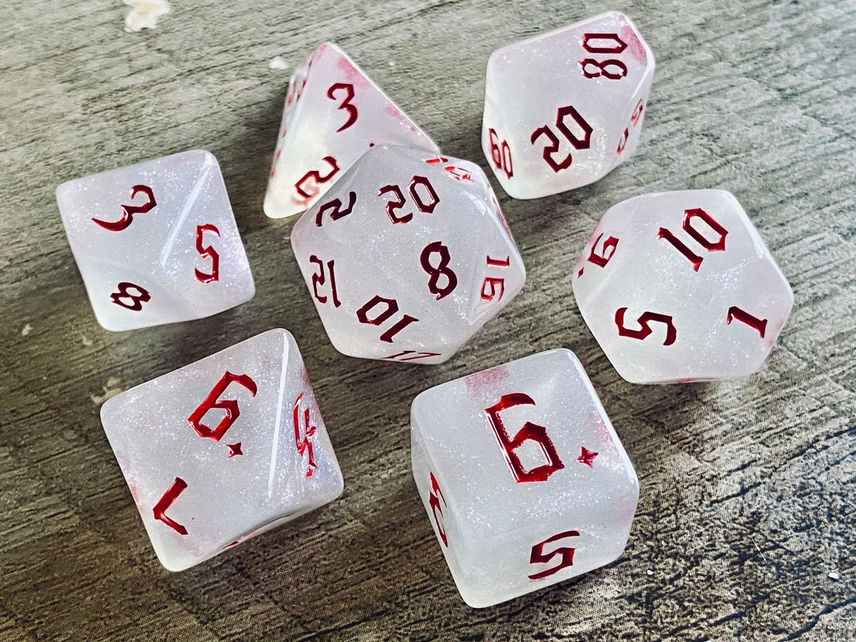 Vampire Fantasy Tabletop RPG Dice Set