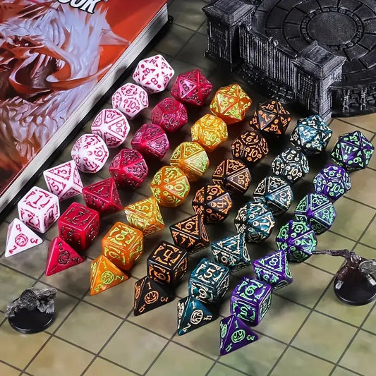 Halloween Pattern Dice Set