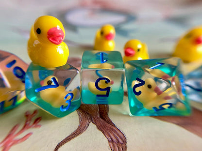 Ducky Fantasy Tabletop RPG Dice Set