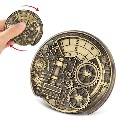 Steampunk Gear Dice Spinner